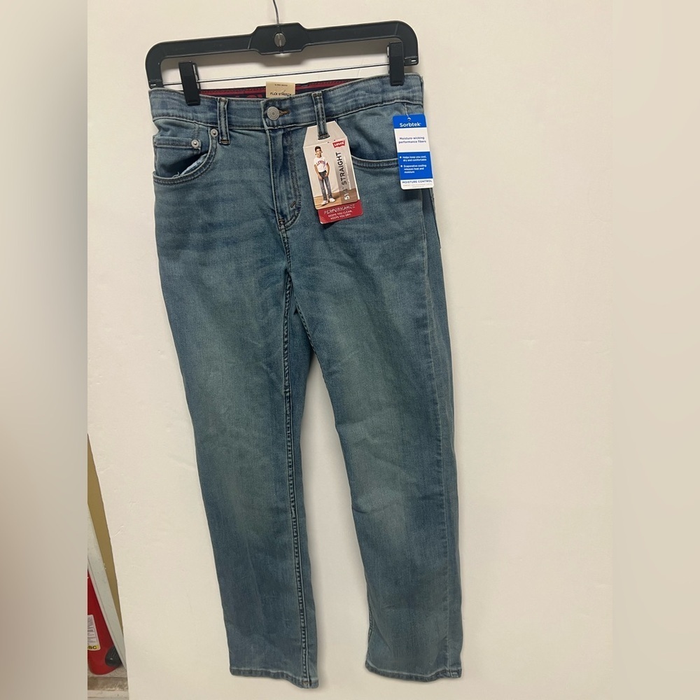 LEVI’S 514 STRAIGHT JEANS REGULAR FIT THROUGH THIGH/ADJUSTABLE WAISTBAND 
16 REG